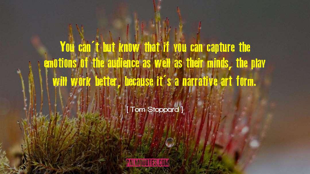 Narrative Art quotes by Tom Stoppard