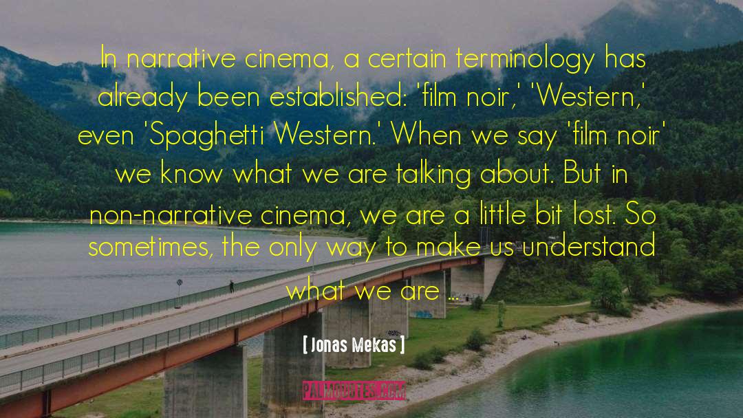 Narrative Causality quotes by Jonas Mekas