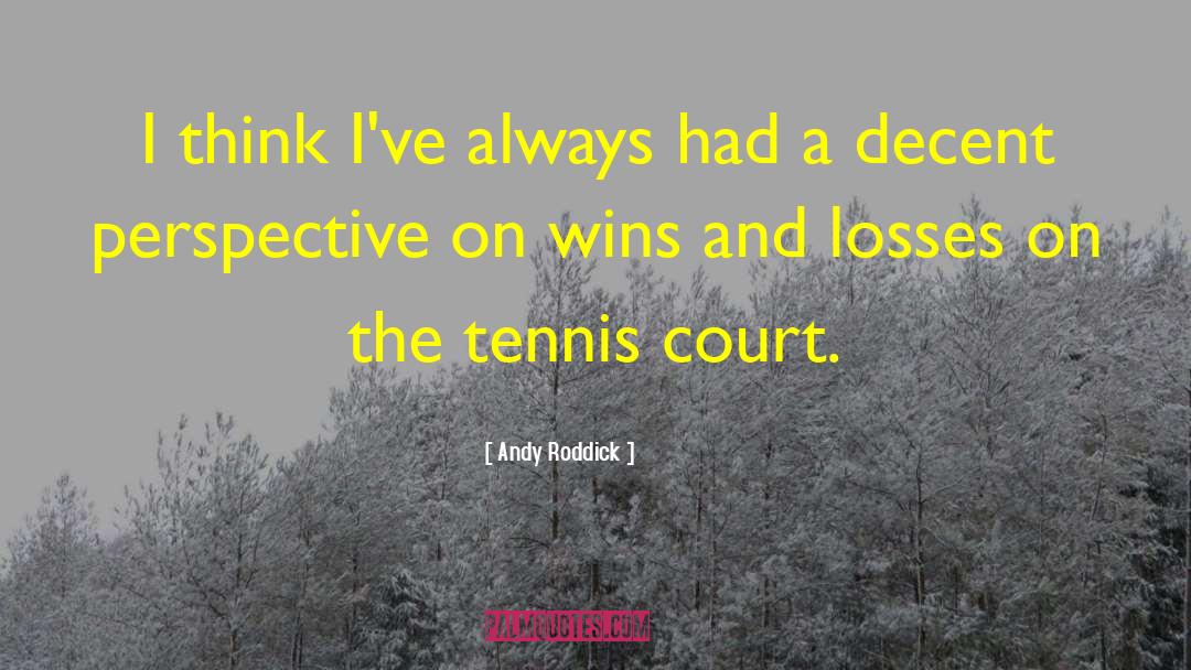 Narrative Perspective quotes by Andy Roddick