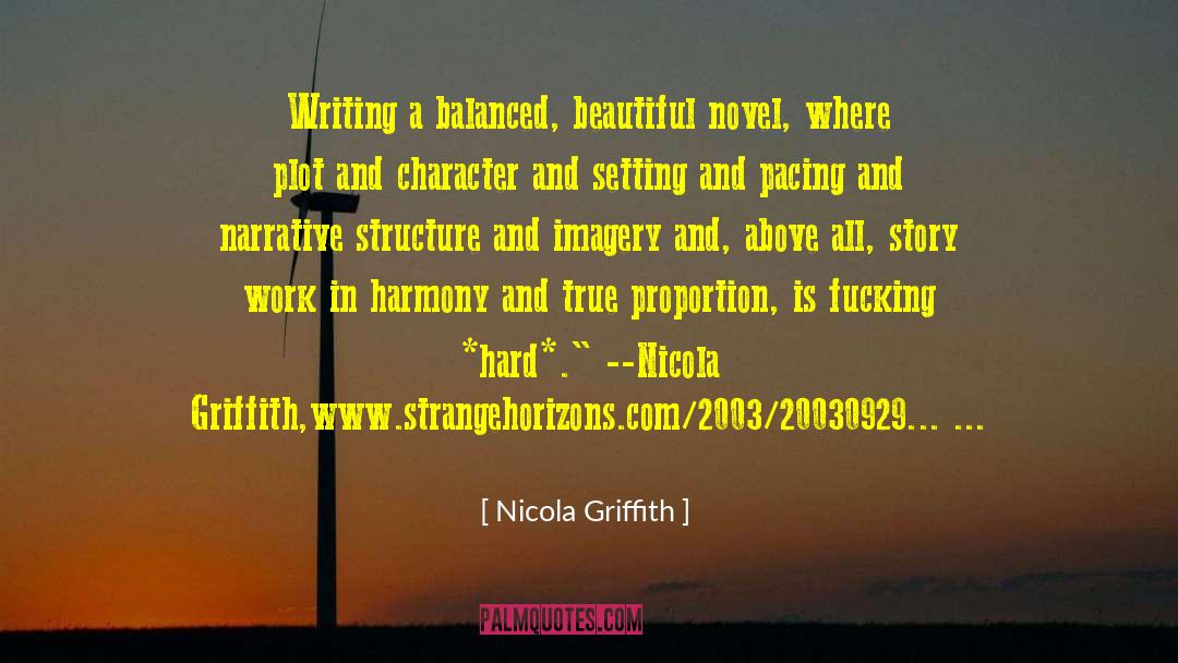 Narrative Structure quotes by Nicola Griffith