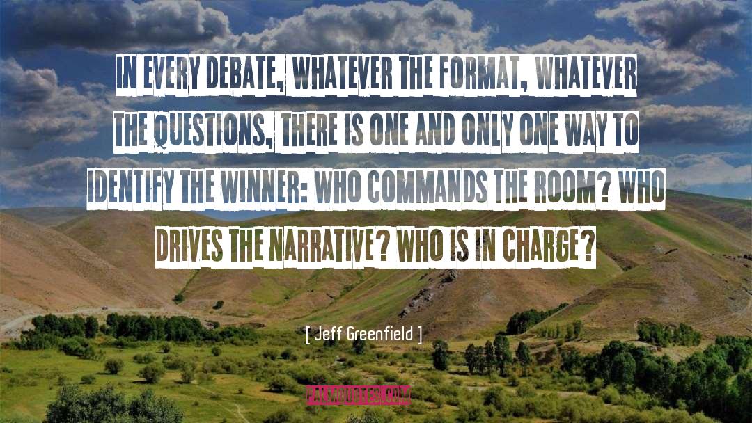 Narrative Therapy quotes by Jeff Greenfield