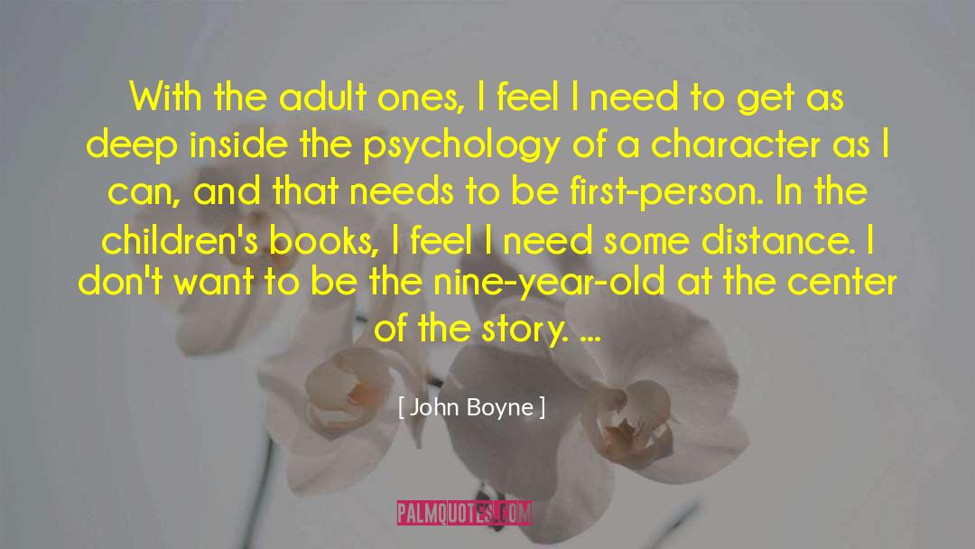 Narrative Voice quotes by John Boyne