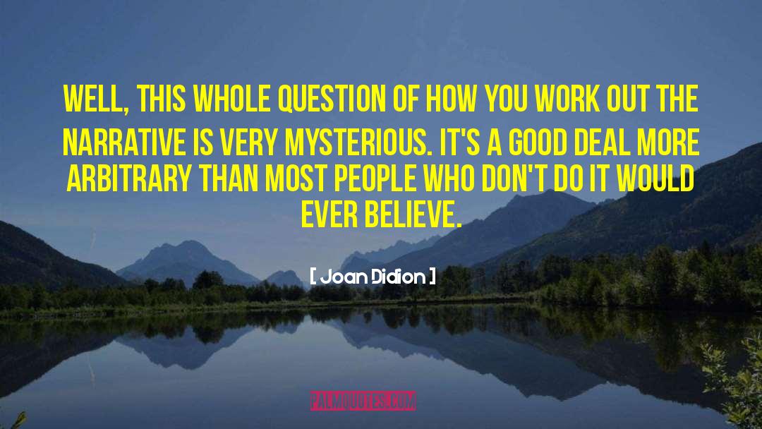 Narrative Writing quotes by Joan Didion