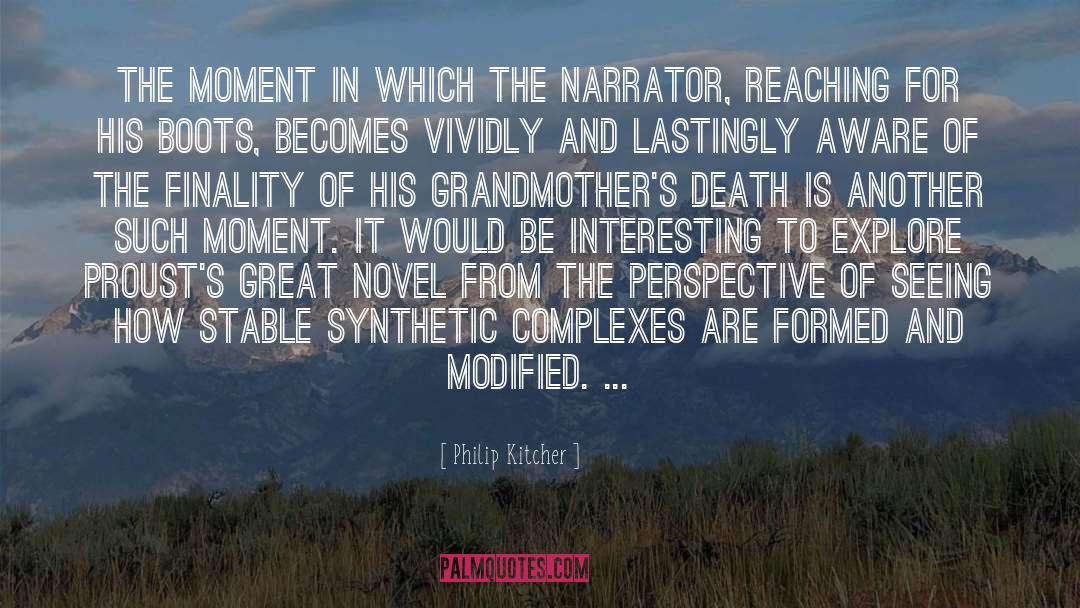 Narrator quotes by Philip Kitcher