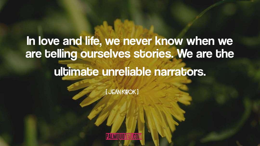 Narrators quotes by Jean Kwok