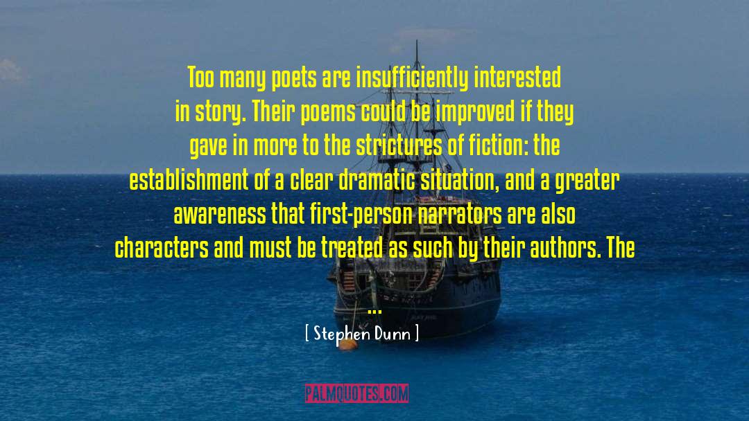 Narrators quotes by Stephen Dunn