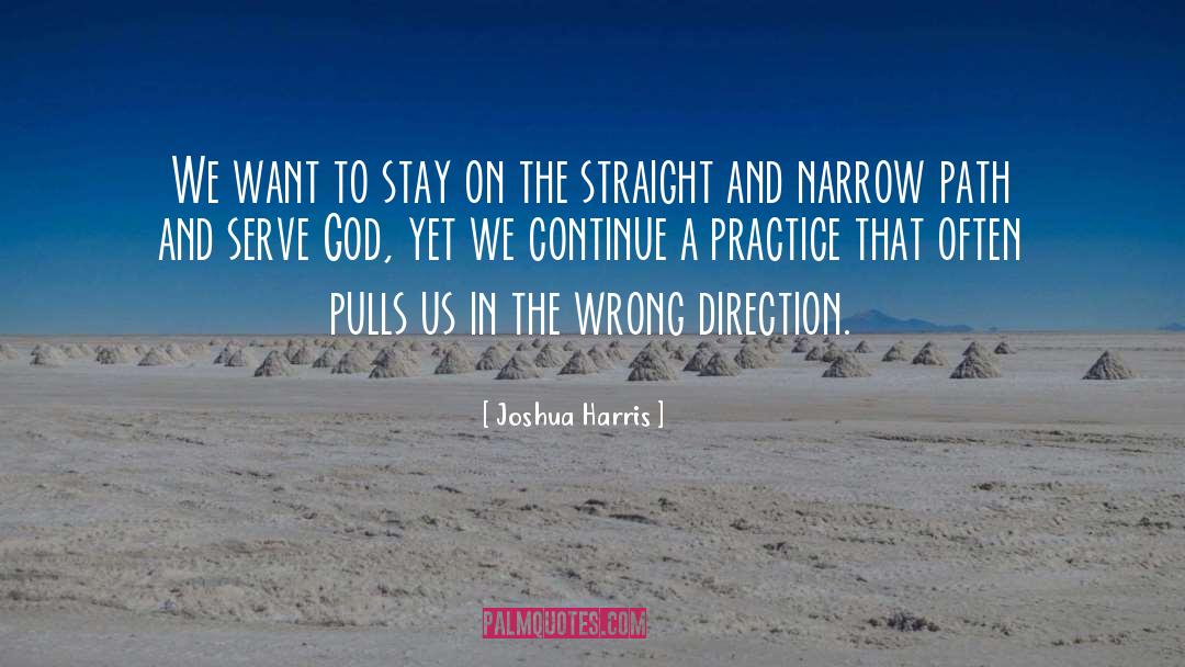 Narrow Mindedness quotes by Joshua Harris