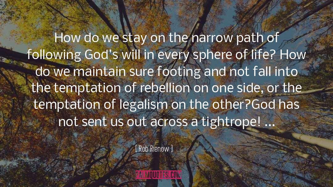 Narrow Path quotes by Rob Rienow