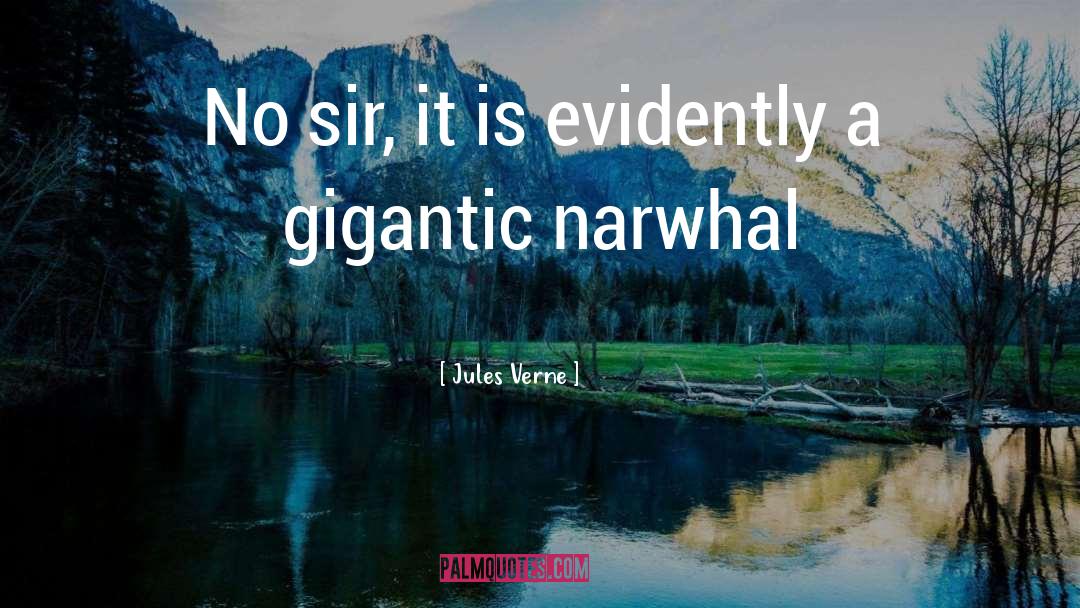 Narwhal quotes by Jules Verne