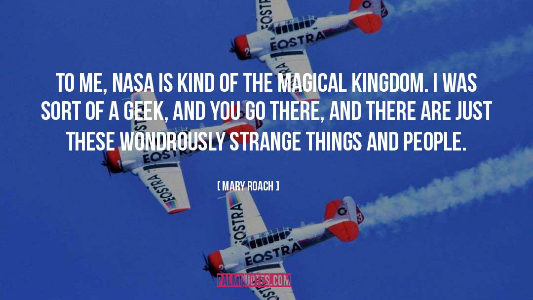 Nasa quotes by Mary Roach