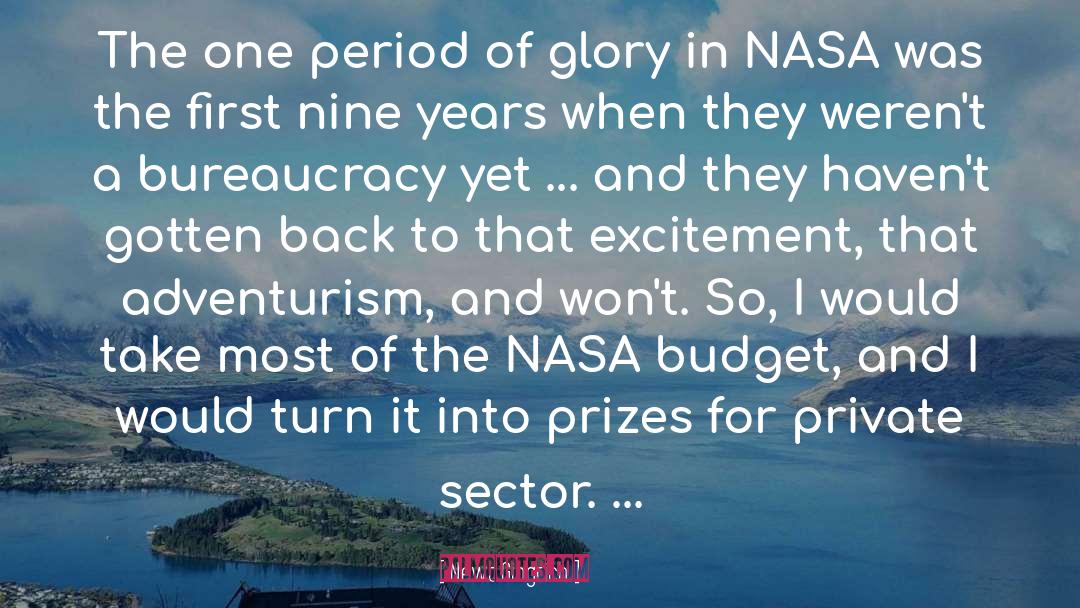 Nasa quotes by Newt Gingrich