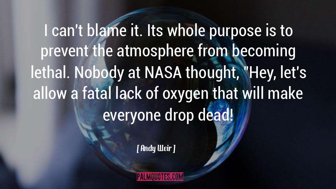 Nasa quotes by Andy Weir