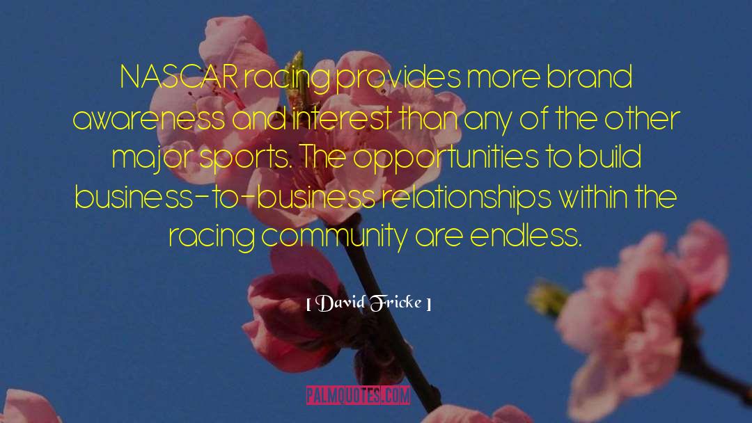 Nascar quotes by David Fricke