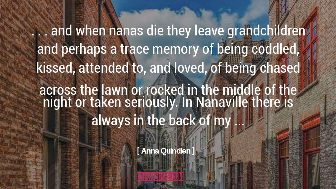 Nasgor Nanas quotes by Anna Quindlen
