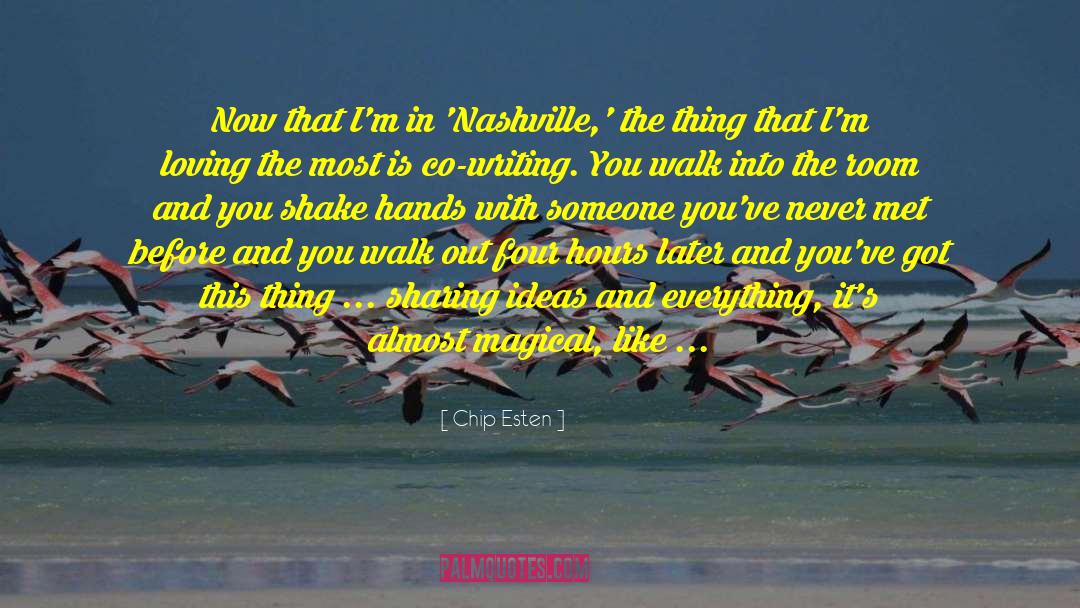 Nashville quotes by Chip Esten