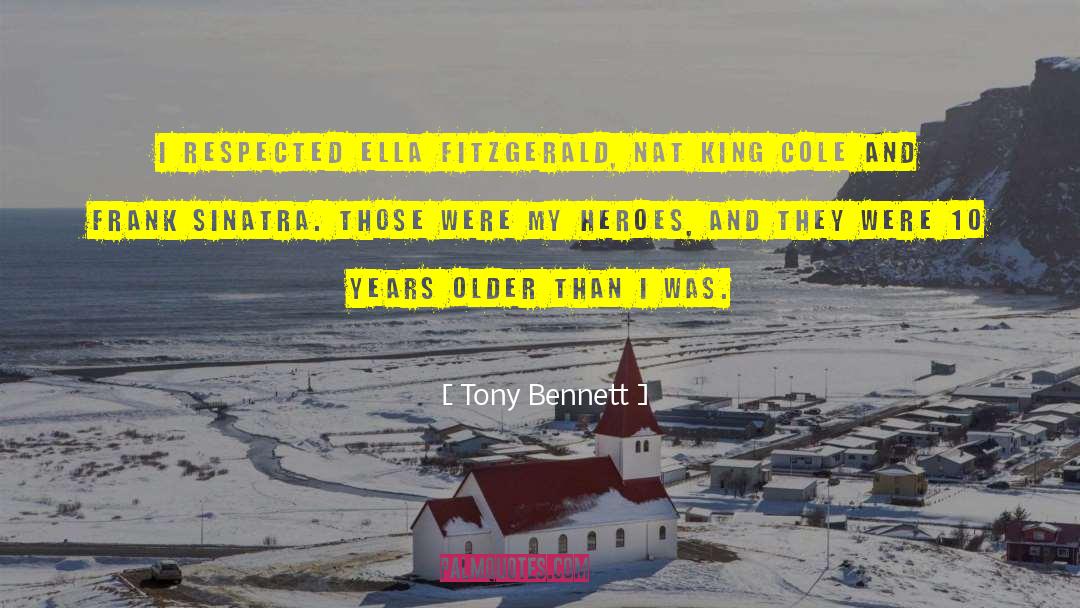 Nat quotes by Tony Bennett