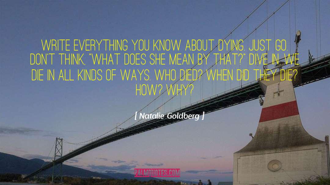 Natalie Kabra quotes by Natalie Goldberg