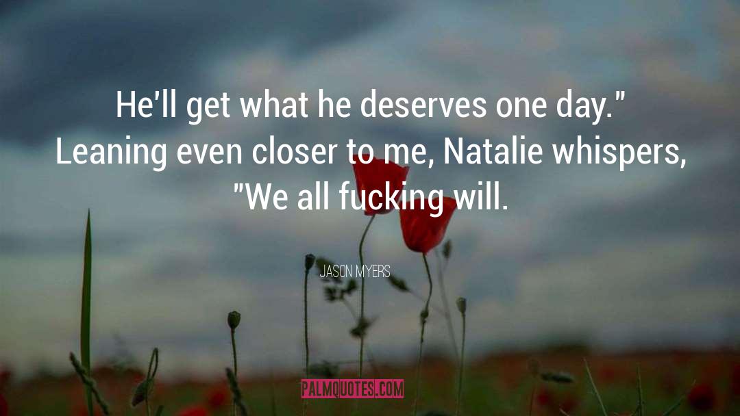 Natalie quotes by Jason Myers