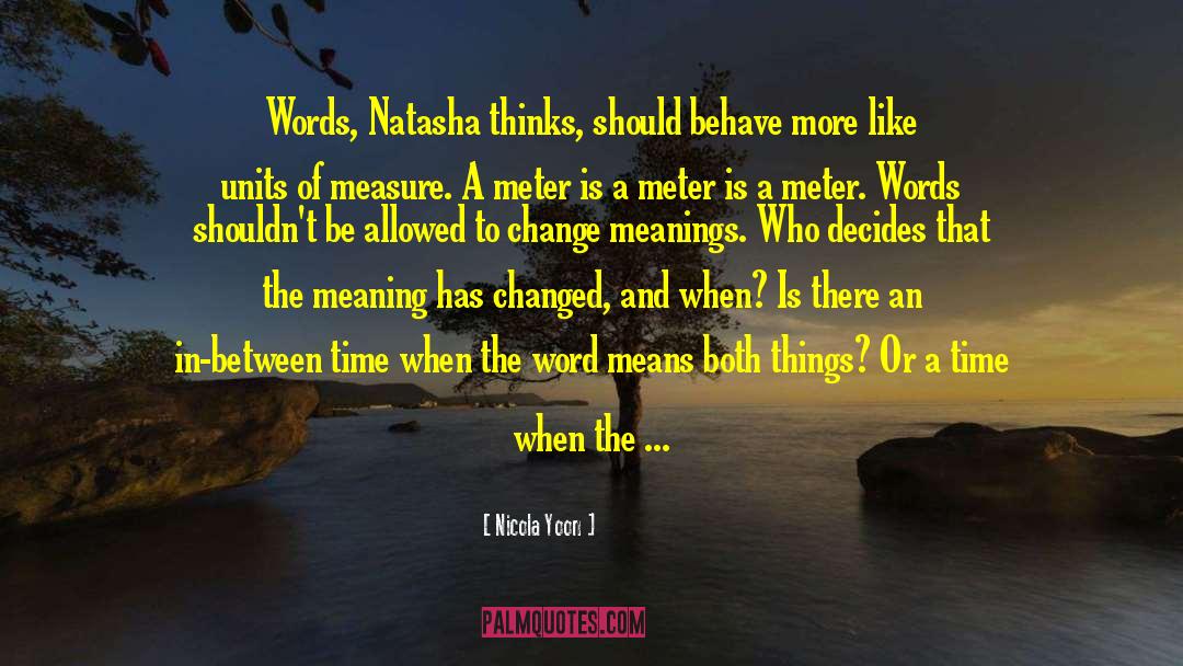 Natasha Pulley quotes by Nicola Yoon