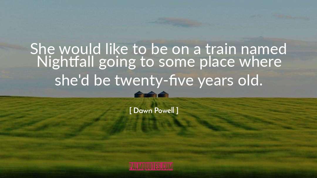 Nate Powell quotes by Dawn Powell