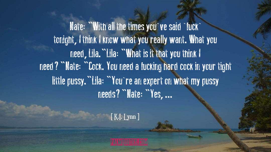 Nate quotes by K.I. Lynn