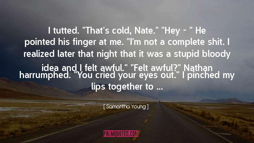 Nathan Ivashkov quotes by Samantha Young