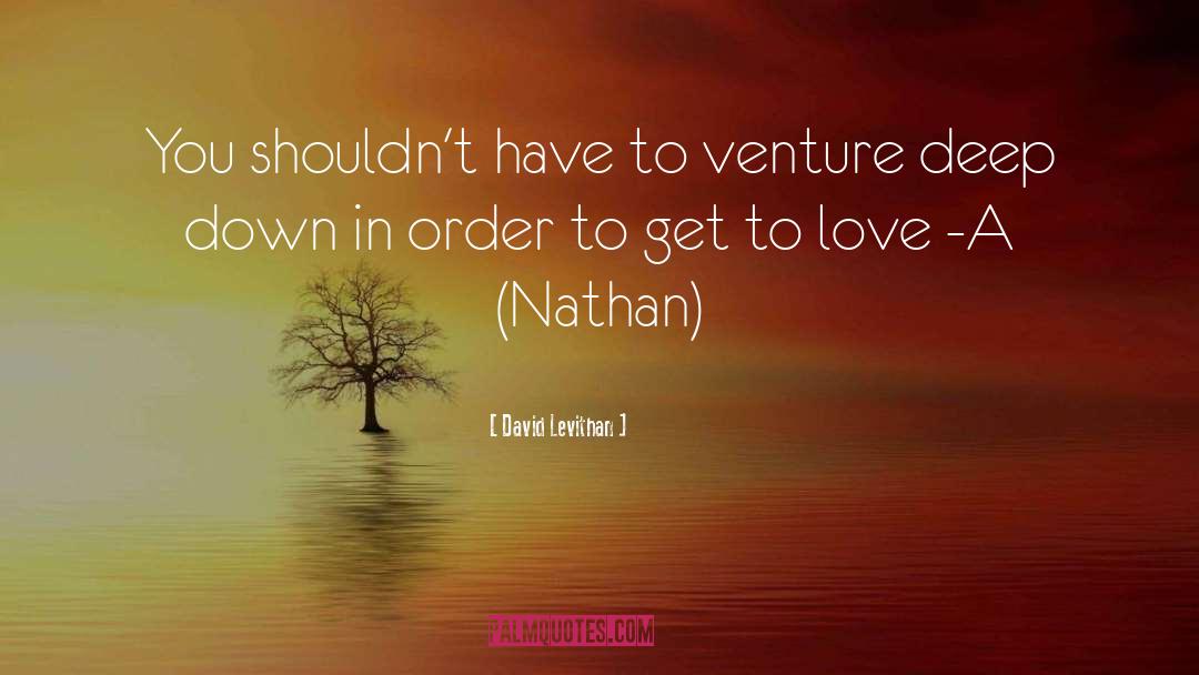 Nathan Parker quotes by David Levithan