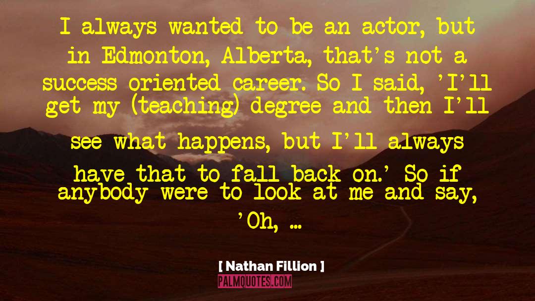 Nathan Zuckerman quotes by Nathan Fillion