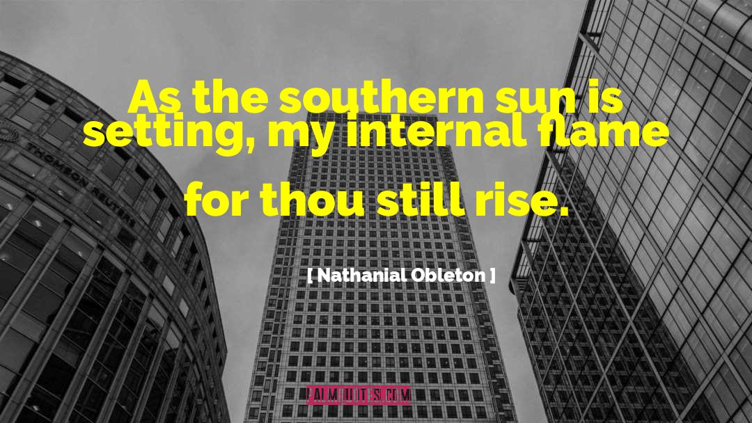 Nathanial quotes by Nathanial Obleton