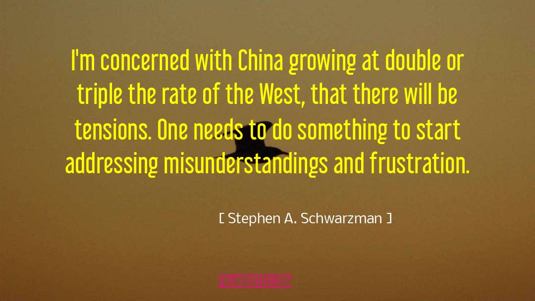 Nathaniel West quotes by Stephen A. Schwarzman