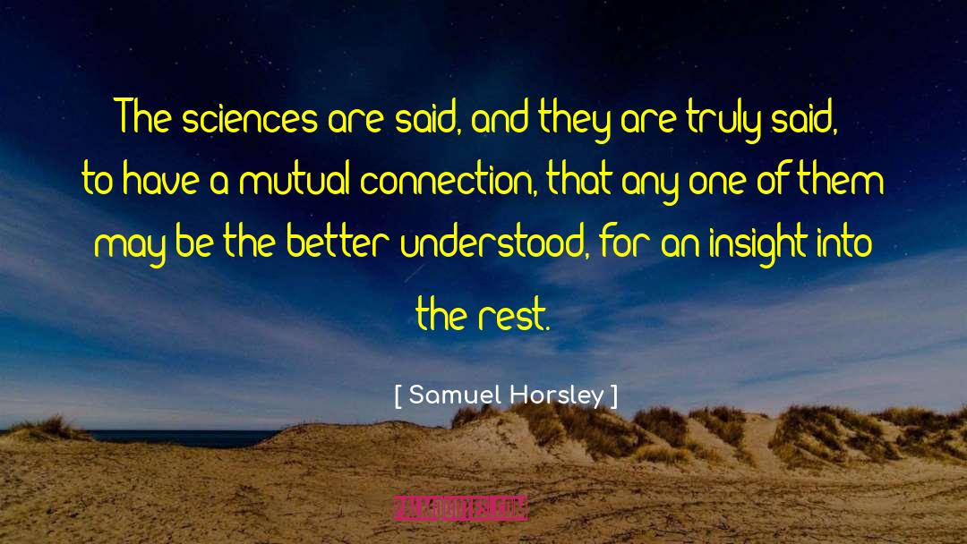 National Academy Of Sciences quotes by Samuel Horsley