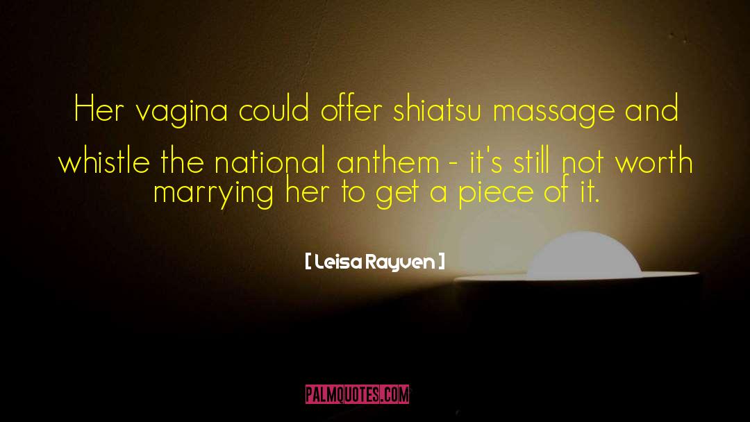 National Anthem quotes by Leisa Rayven