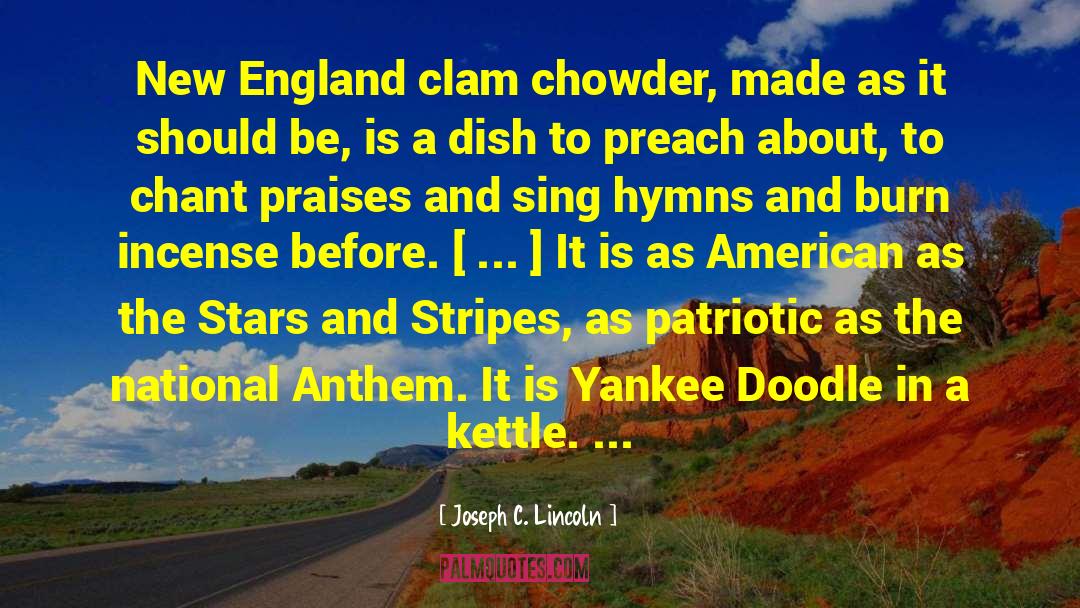 National Anthem quotes by Joseph C. Lincoln