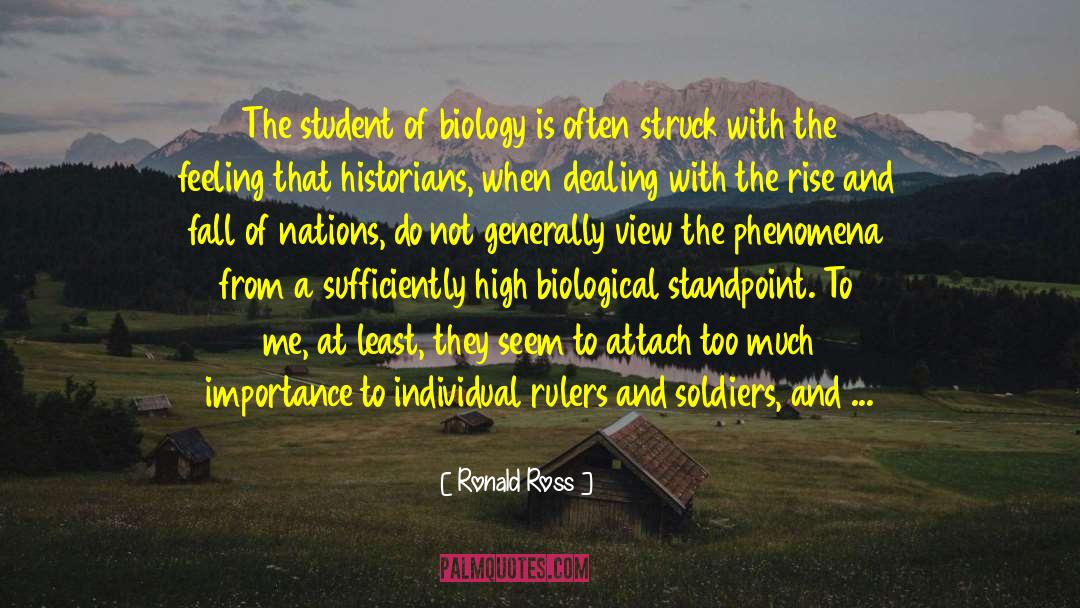 National Borders quotes by Ronald Ross