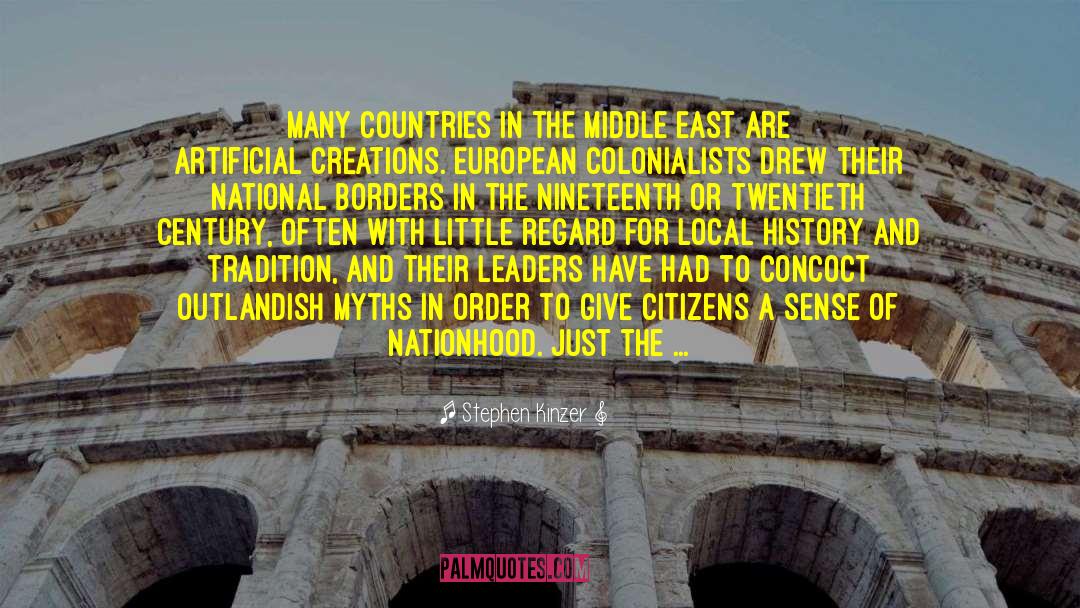 National Borders quotes by Stephen Kinzer