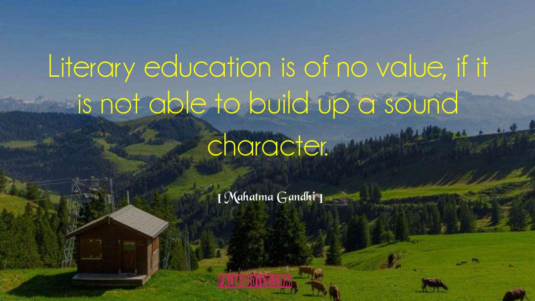 National Character quotes by Mahatma Gandhi