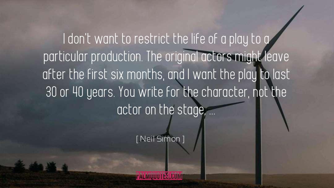 National Character quotes by Neil Simon
