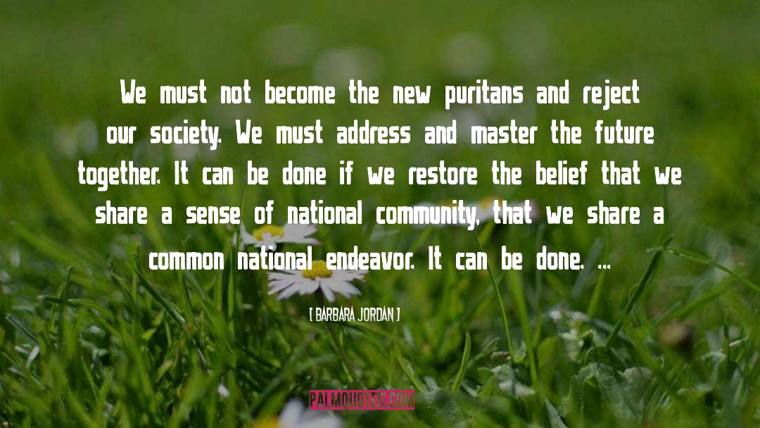 National Community quotes by Barbara Jordan