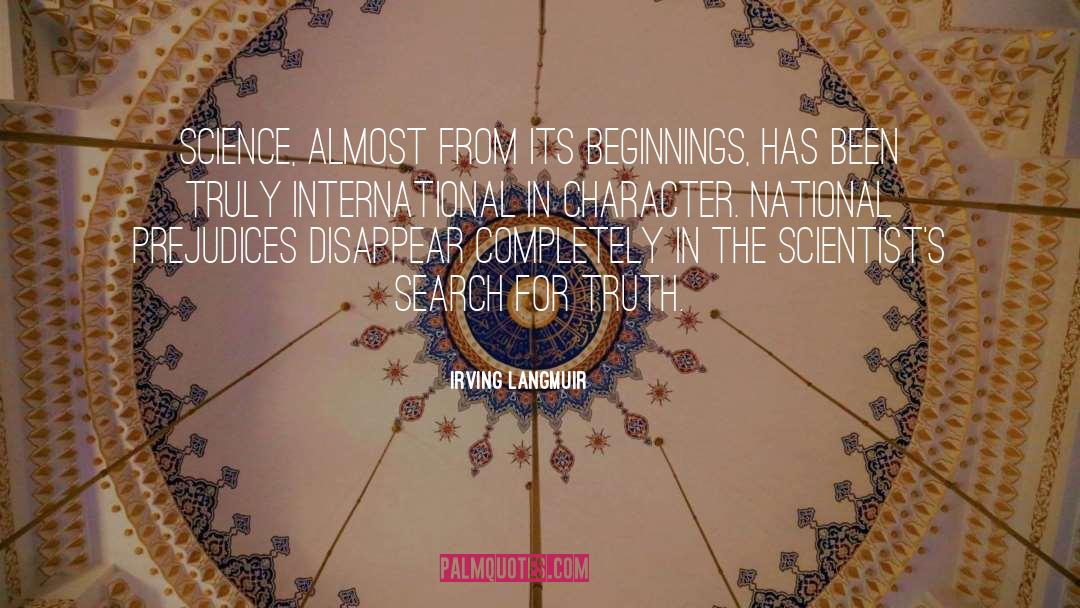 National Culture quotes by Irving Langmuir