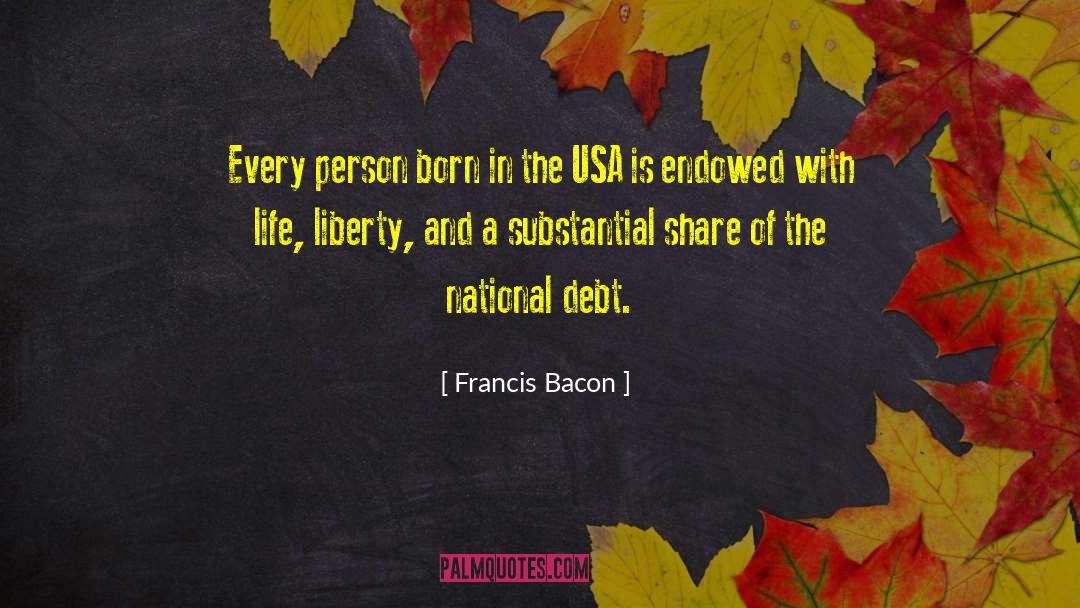 National Debt quotes by Francis Bacon