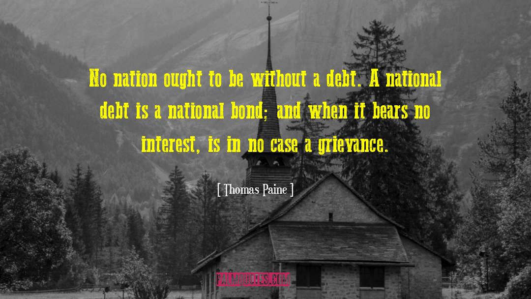 National Debt quotes by Thomas Paine