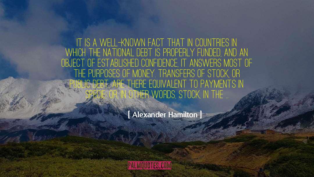 National Debt quotes by Alexander Hamilton