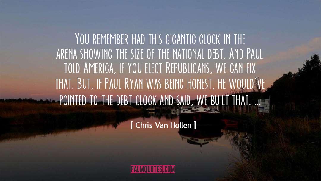 National Debt quotes by Chris Van Hollen