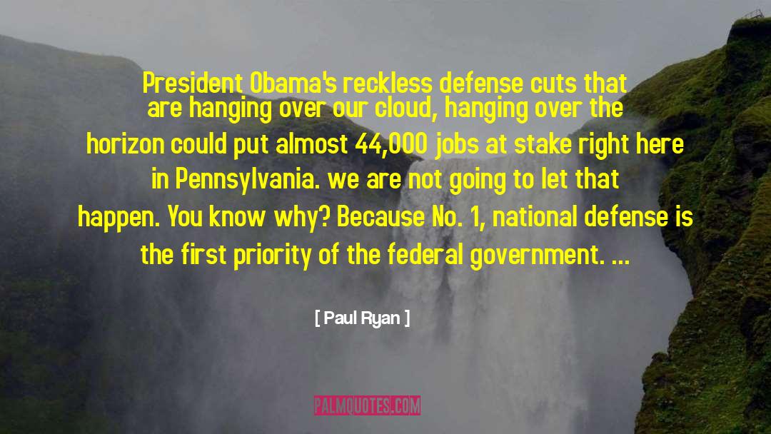 National Defense quotes by Paul Ryan