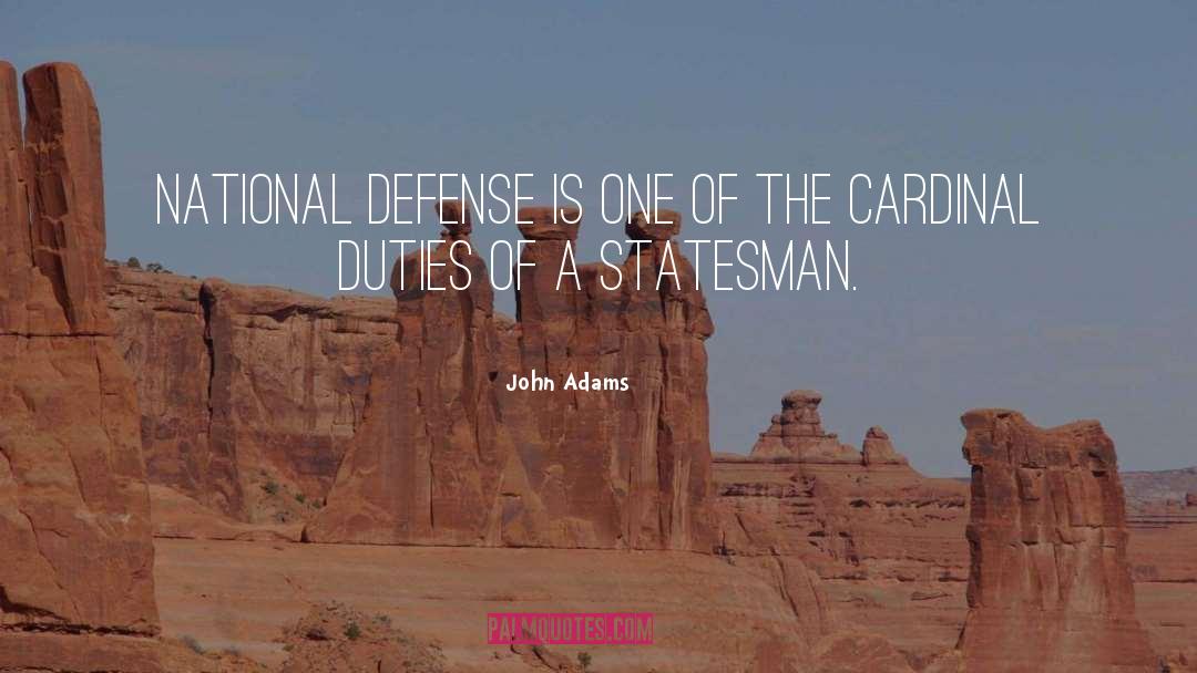 National Defense quotes by John Adams