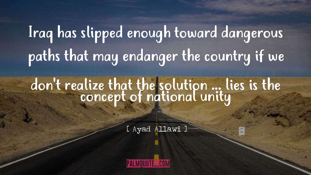 National Geographic quotes by Ayad Allawi