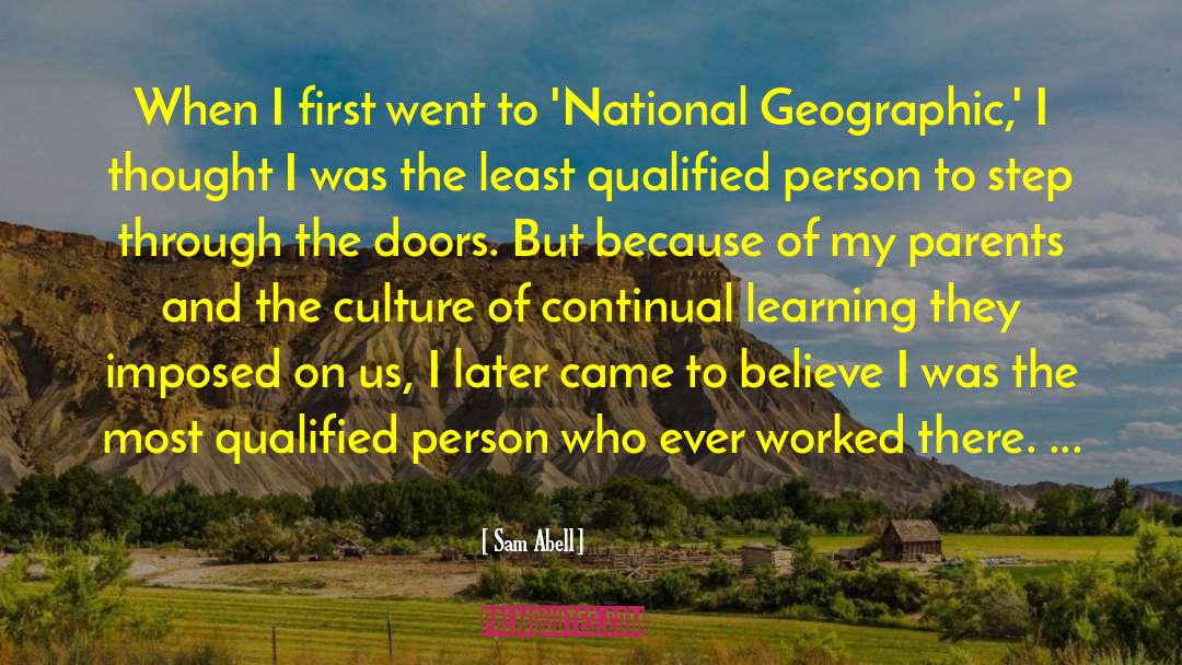 National Geographic quotes by Sam Abell