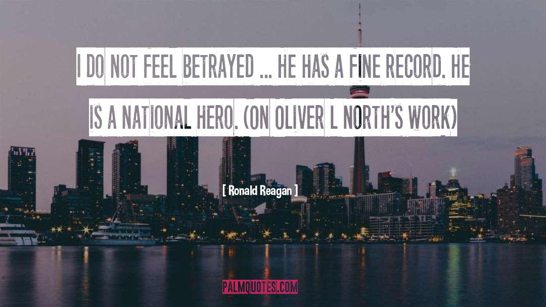National Hero quotes by Ronald Reagan