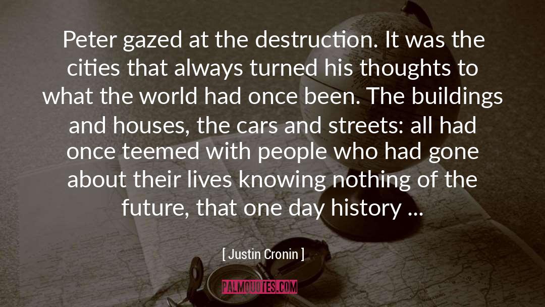 National History Day quotes by Justin Cronin