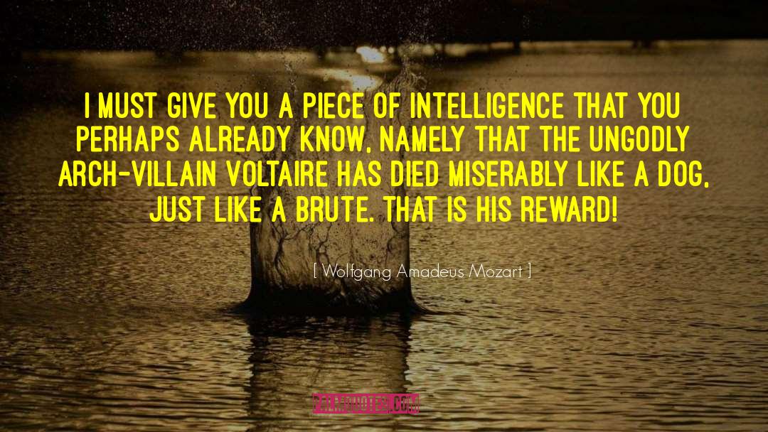 National Intelligence quotes by Wolfgang Amadeus Mozart